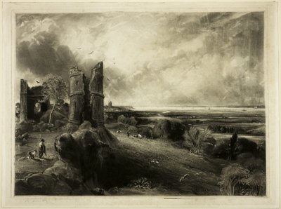 Hadleigh Castle nær Nore av David Lucas