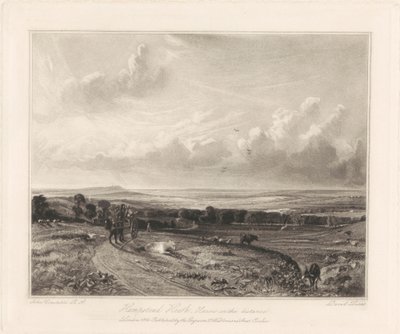 Hampstead Heath, Harrow in the Distance av David Lucas