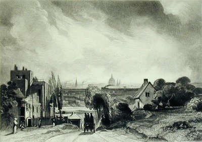 Sir Richard Steeles hytte, Hampstead Road av David Lucas