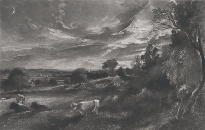 Sommerkveld, 1831. av David Lucas