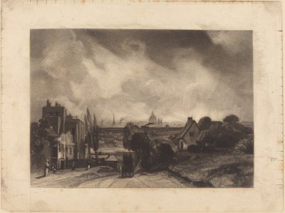 Sir Richard Steeles hytter av David Lucas after John Constable