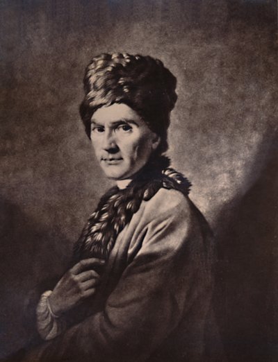 Jean-Jacques Rousseau , fransk filosof og forfatter, 1700-tallet 1894 av David Martin