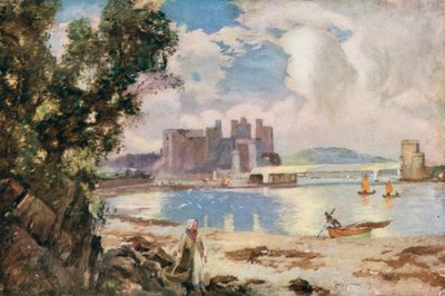 Conway, et av de walisiske føydale slottene av David Murray