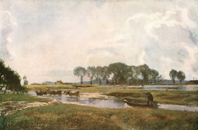 Driving the Cows, Hampshire, 1892, c1930. av David Murray