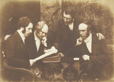 Dumbarton Presbytery, 29. mars 1845. Skapere: David Octavius Hill, Robert Adamson, Hill & Adamson. av Hill and Adamson