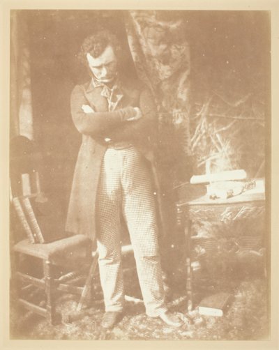 Mr. Robertson, underredaktør av The Witness, ca. 184344. Skapere: David Octavius Hill, Robert Adamson, Hill & Adamson. av Hill and Adamson