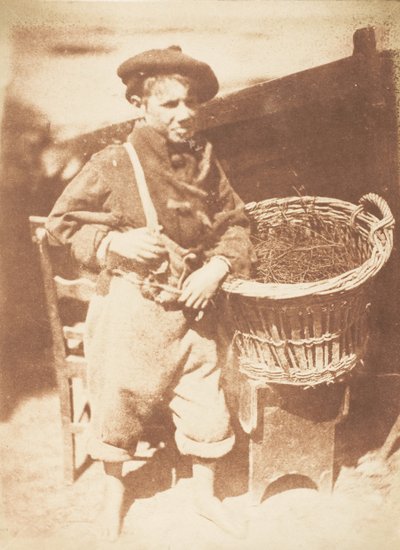 Newhaven Boy, 1843-47. Skapere: David Octavius Hill, Robert Adamson, Hill & Adamson. av Hill and Adamson
