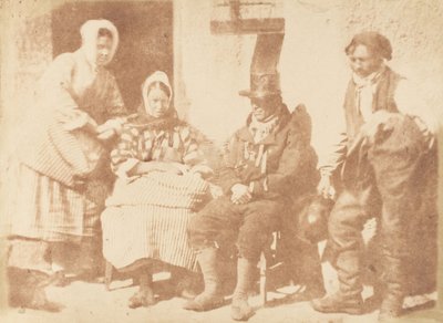 Newhaven-familien, 1843-47. Skapere: David Octavius Hill, Robert Adamson, Hill & Adamson. av Hill and Adamson
