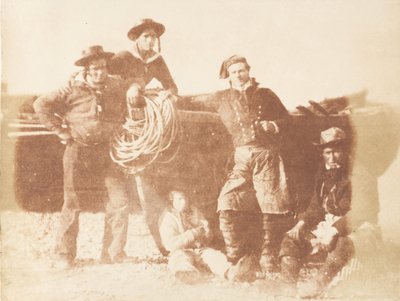Newhaven Group, 1843-47. Skapere: David Octavius Hill, Robert Adamson, Hill & Adamson. av Hill and Adamson