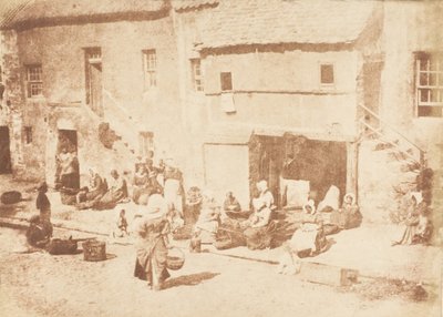 St. Andrews. North Street, Fishergate, 1843-47. Skapere: David Octavius Hill, Robert Adamson, Hill & Adamson. av Hill and Adamson
