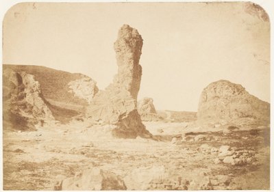 St. Andrews. The Spindle Rock, 1843-47. Skapere: David Octavius Hill, Robert Adamson, Hill & Adamson. av Hill and Adamson