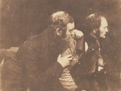 Thomas Duncan og hans bror, 1843-47. Skapere: David Octavius Hill, Robert Adamson, Hill & Adamson. av Hill and Adamson