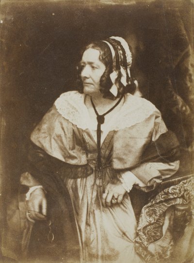 Fru Anna Brownell Jameson, 1844 av David Octavius Hill