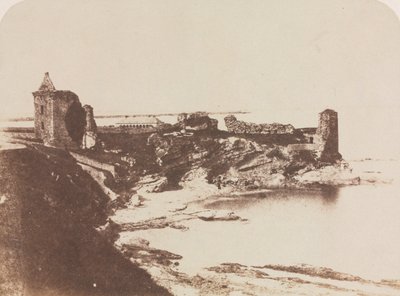St. Andrews Castle, fra sørøst, 1846. av David Octavius Hill
