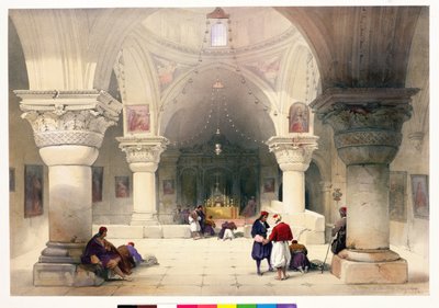 Crypt of the Holy Sepulchre, Jerusalem, plate 20 fra bind I av 