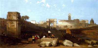 Titusbuen i Roma av David Roberts