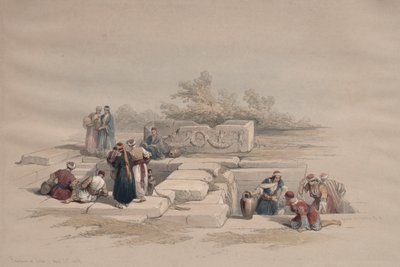 Fontene i Cana av David Roberts