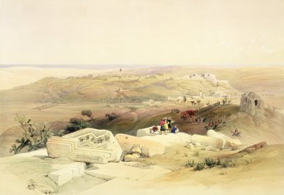 Gaza, 21. mars 1839, plate 59 fra bind II av 