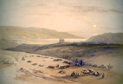 Jeriko og Dødehavet av David Roberts