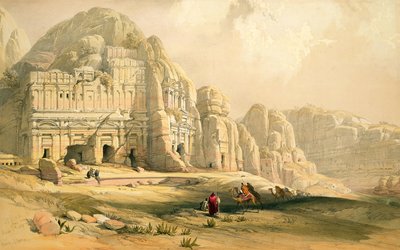 Petra, 8. mars 1839, plate 96 fra bind III av 