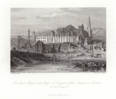 Den store moskeen og Alcazar av David Roberts
