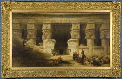 Dendera-tempelet, Øvre Egypt av David Roberts