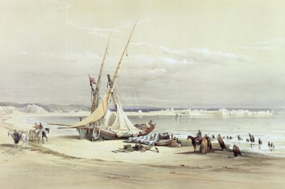 Tsur, antikkens Tyrus, 27. april 1839, plate 69 fra bind II av 