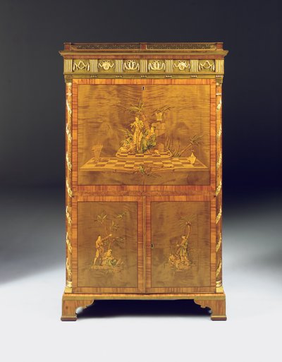 Neoklassisk skrivebord, ca. 1775 av David Roentgen