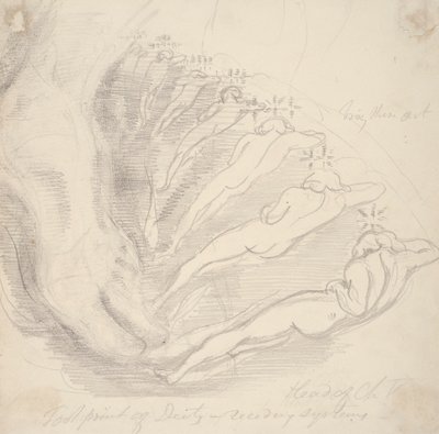 Seks design for Nichol's - Architecture of the Heavens - Footprint of Diety Receding Systems av David Scott