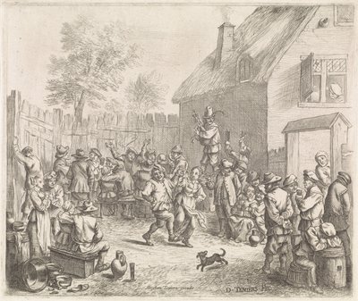 Bondemesse av David Teniers (II)