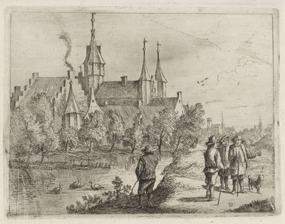 Slott på vannet av David Teniers (II)