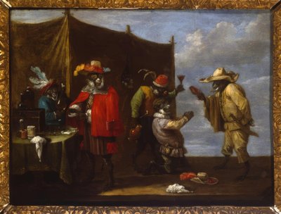 Singerie av David Teniers the Younger