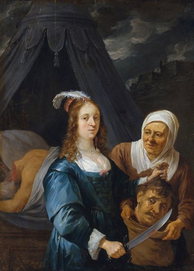 Judith med sjefen for Holofernes, 1650-årene. av David Teniers the Younger