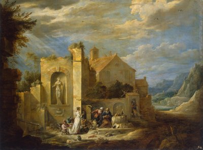 Sankt Antonius fristelse av David Teniers the Younger