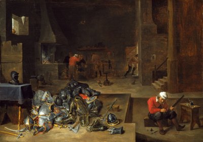 Panserbutikken av David Teniers the Younger
