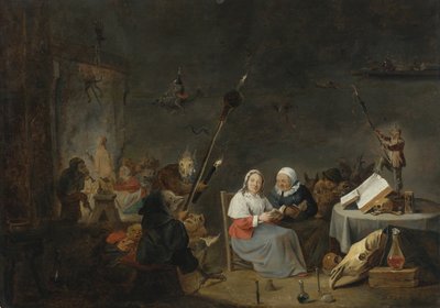 Heksesabbaten av David Teniers the Younger