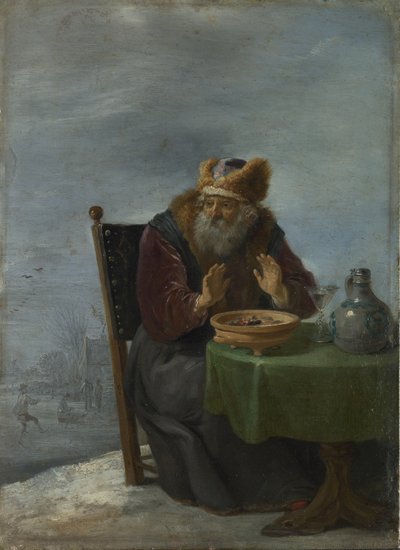 Winter Fra serien The Four Seasons, ca. 1644 av David Teniers the Younger