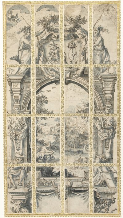 Moses og den brennende busken Moses ved den brennende busken av David Vinckboons (I)