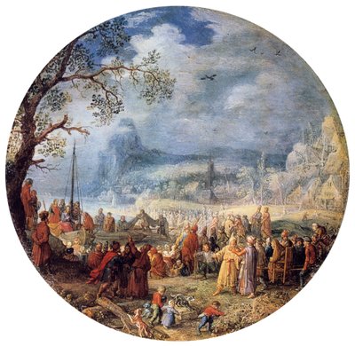 Kristi preken ved Genesaretsjøen, 1623. av David Vinckboons