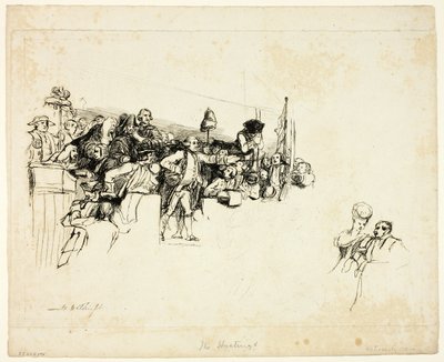 Charles James Fox på hustingene i Covent Garden av David Wilkie