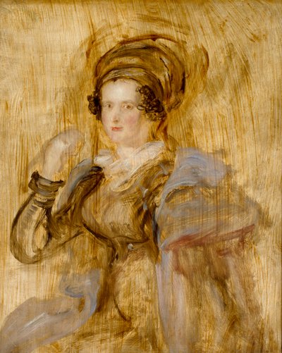 Maria, Lady Callcott, slutten av 1830-årene av David Wilkie