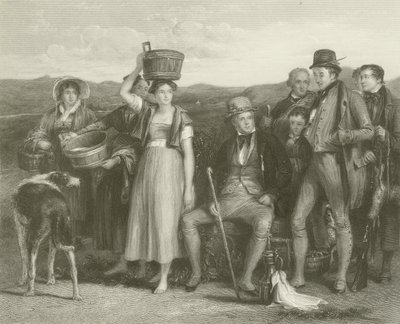 Sir Walter Scott og hans familie av David Wilkie