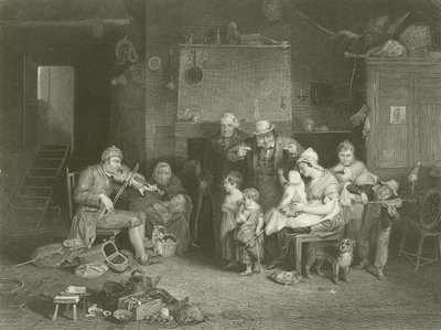 Den blinde spelemannen av David Wilkie