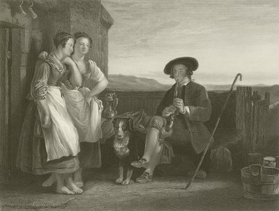 Den milde hyrden av David Wilkie