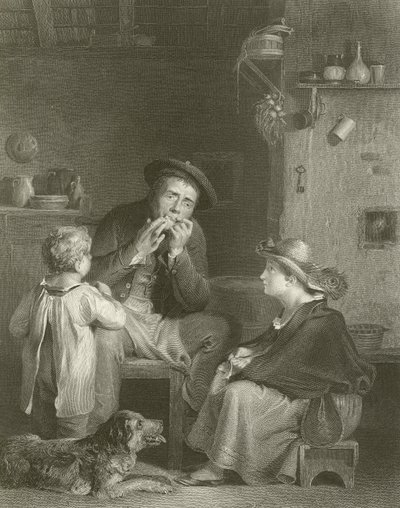 Jødene Harp av David Wilkie