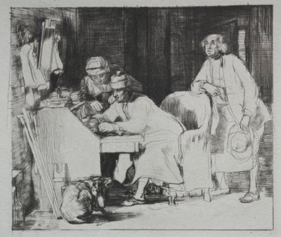 Den tapte kvitteringen, 1824. av David Wilkie