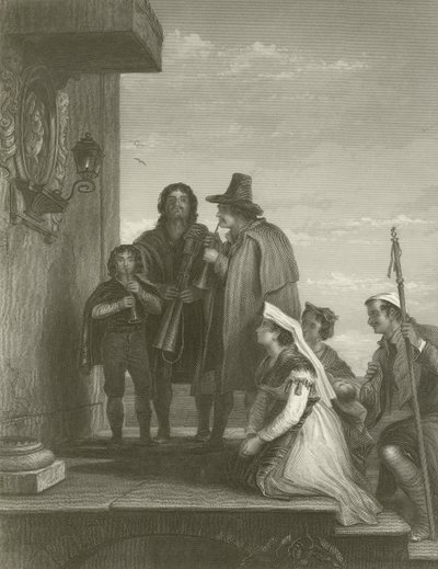 Pifferari av David Wilkie