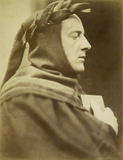 Prerafaelitt: John Everett Millais (1829-1896) som Dante par Wynfield, David Wilkie (1837-1887) av David Wilkie Wynfield
