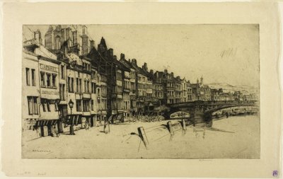 Dinant, tallerken ni fra det belgiske settet av David Young Cameron