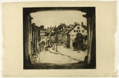 Old La Roche, plate syv fra det belgiske settet av David Young Cameron